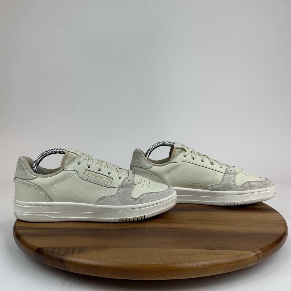 Womens Reebok Phase Court Alabaster Chalk Ivory Casual Sneakers Shoes Size 9 M